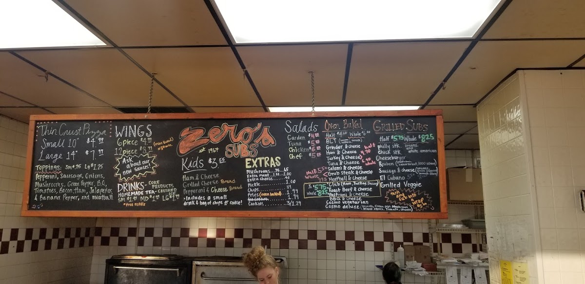 Zero's Subs Menu - Image 4