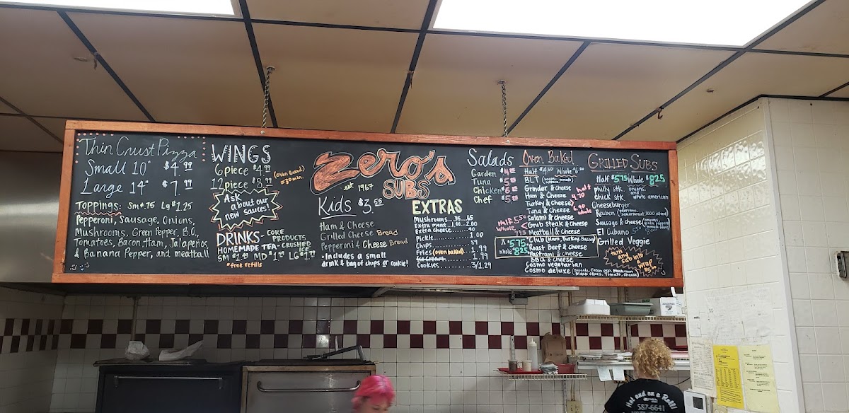 Zero's Subs Menu - Image 6